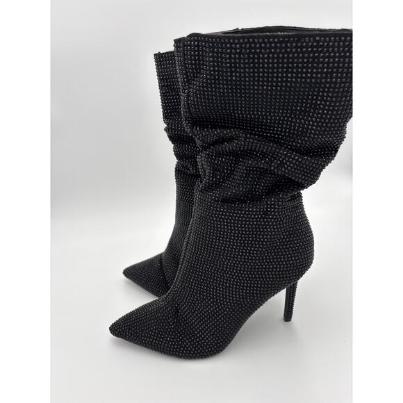 Thalia Sodi Rhinestone Mid Calf Boots - Picture 4 of 11